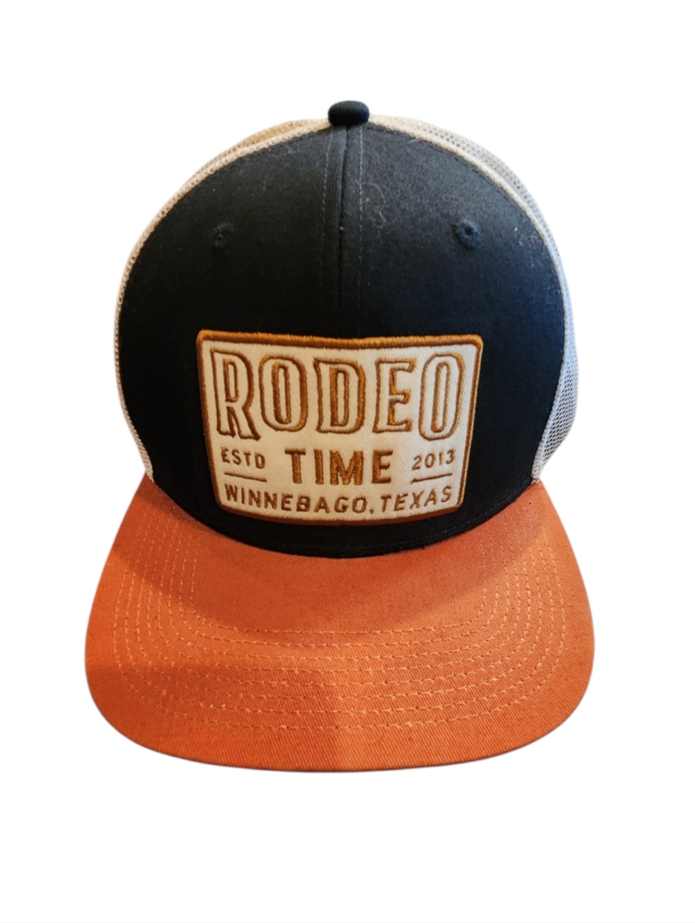 Dale Brisby Rodeo Time Winnebago Texas Established 2013 Cap/Hat Adjustable Strap